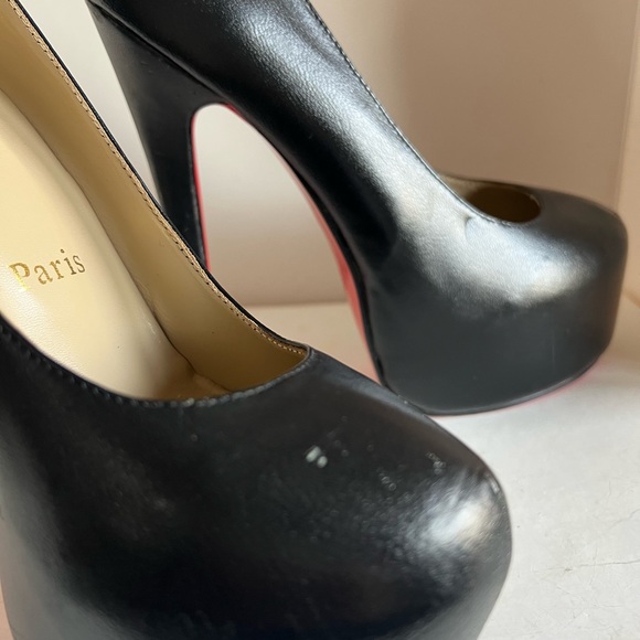 Christian Louboutin dolly double platform black pump❤️ - Picture 9 of 14